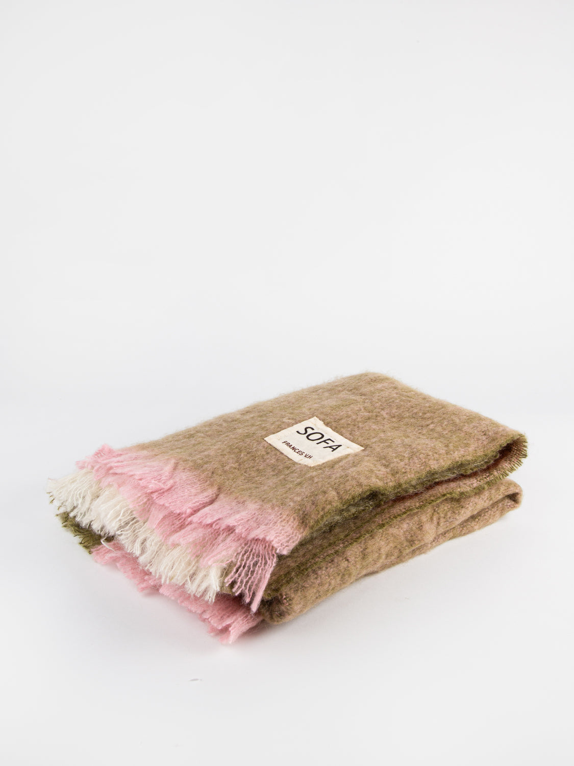 SOFA Travel Mohair Blanket Bloos