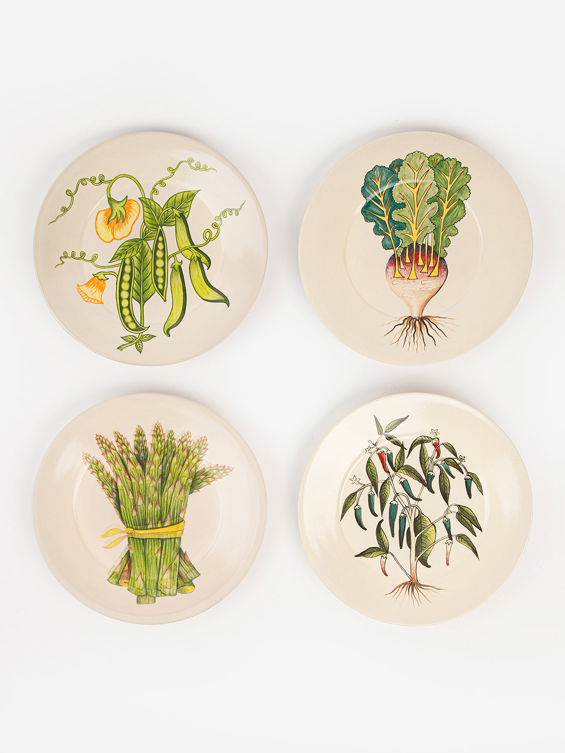 Hand Painted Salad Plates