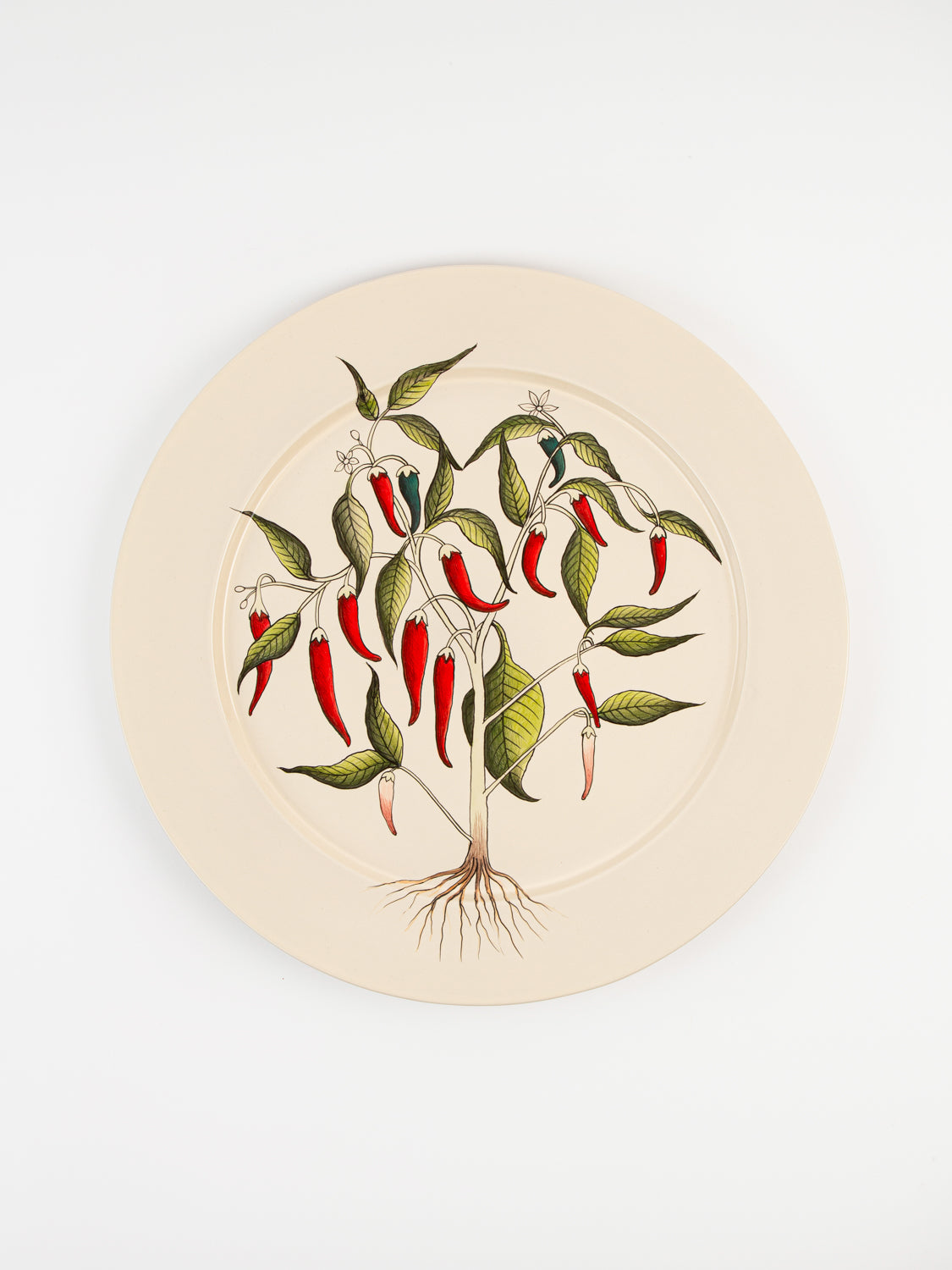 Painted Chili Plate