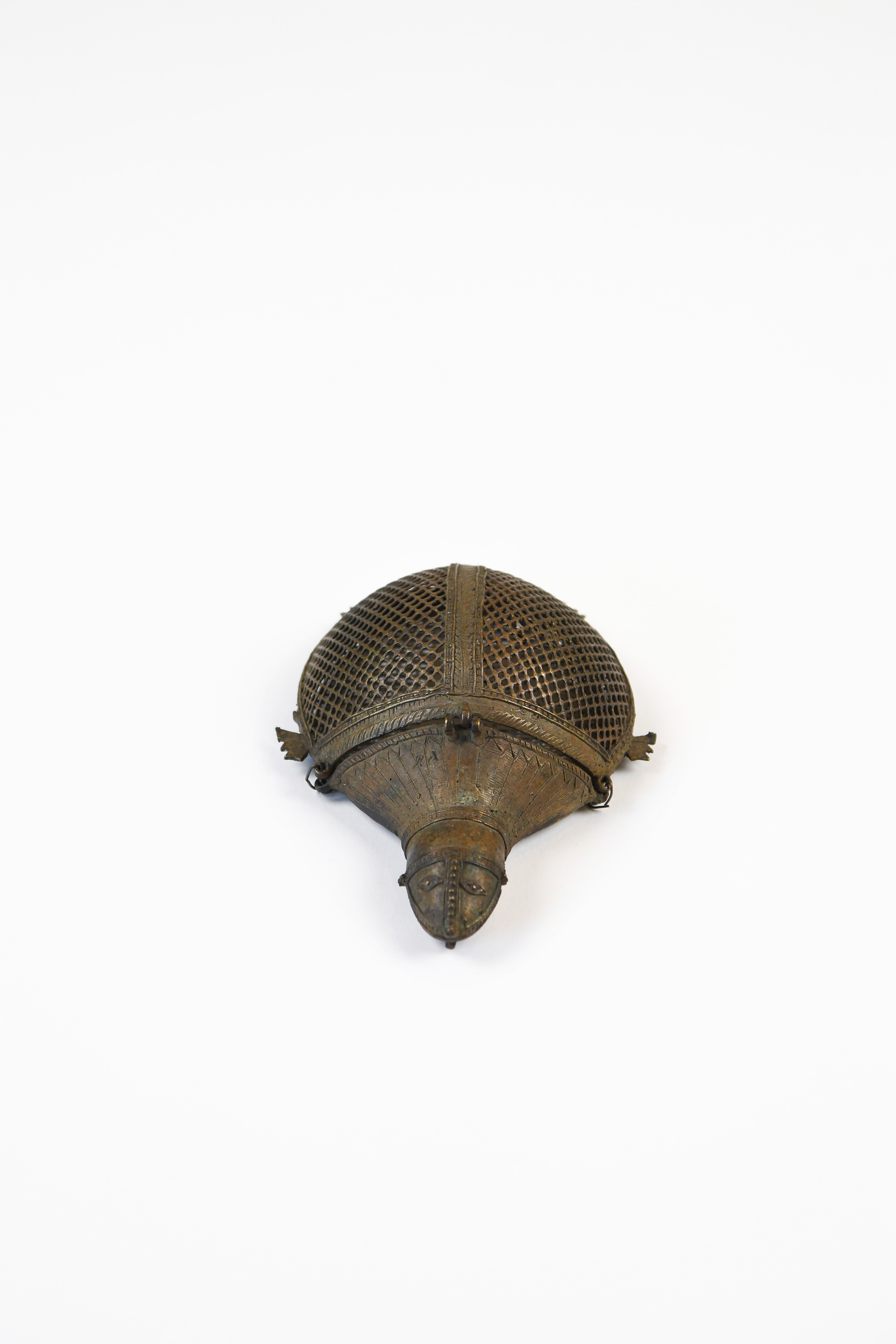 VINTAGE - Brass Cast Turtle